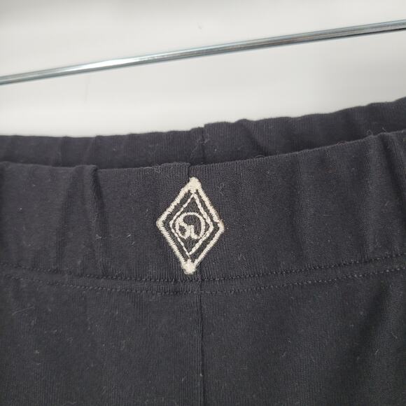 St John Sport Black Elastic Waist Straight Leg Pants S - Picture 3 of 8